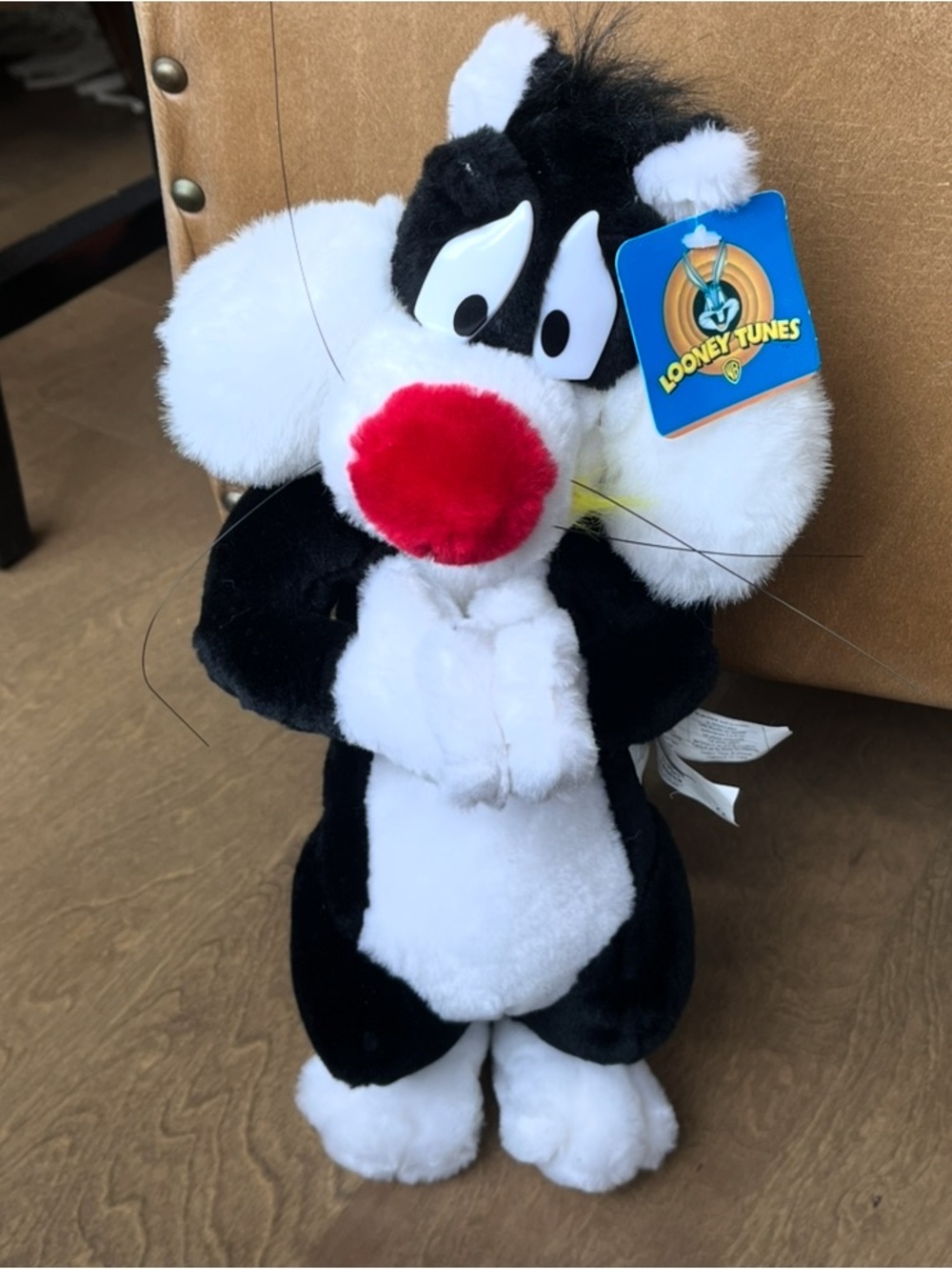 2000 Looney Tunes Sylvester the Cat 16” Plush Animal w/tags